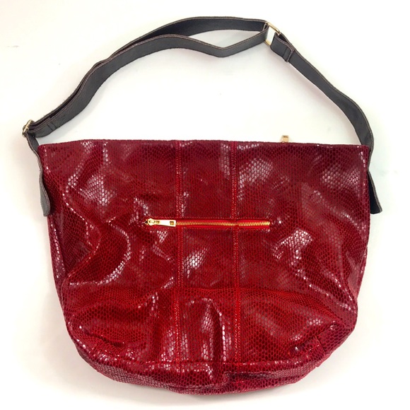 Charmes Handbags - Charmés red large crossbody bag, EUC